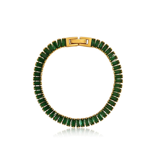 Sahira Shayna Emerald Bracelet