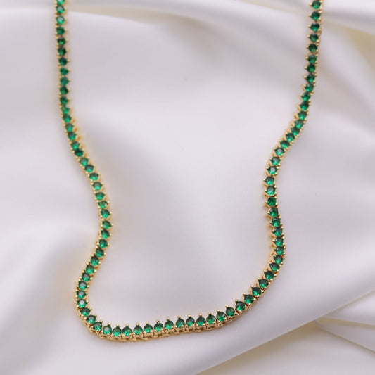 Sahira Emerald Necklace